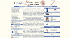 Desktop Screenshot of lege.letteratura.it